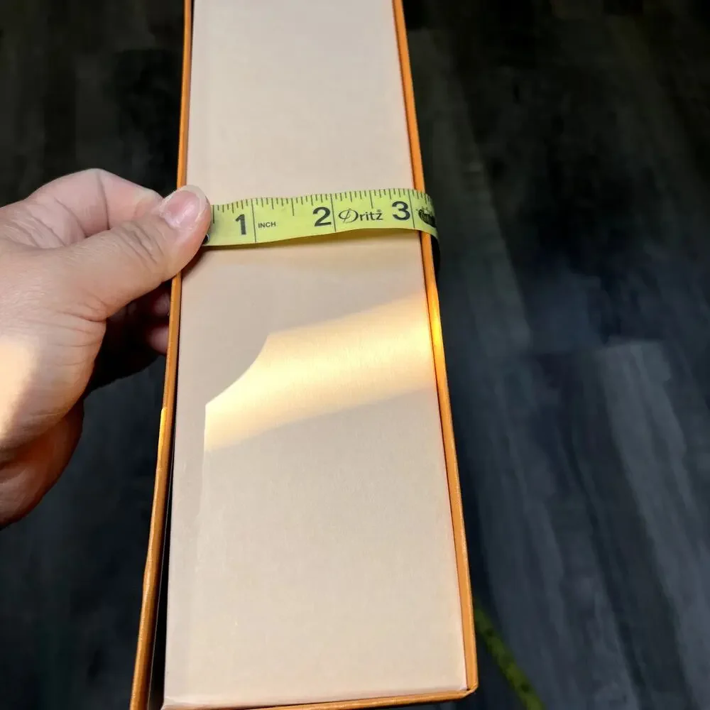 LOUIS VUITTON Orange Magnetic Storage Gift Box